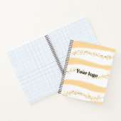 Carnet Un logo personnalisé simple et élégant ici compagn (Intérieur)