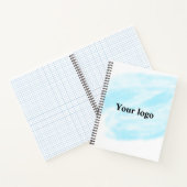 Carnet Un logo personnalisé simple et élégant ici compagn (Intérieur)