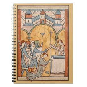 Carnet Un Martyre précoce de St. Thomas Becket dans l'art