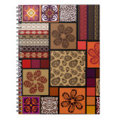 Carnet Un méga jeu créatif de motifs sans couture inspiré (Devant)