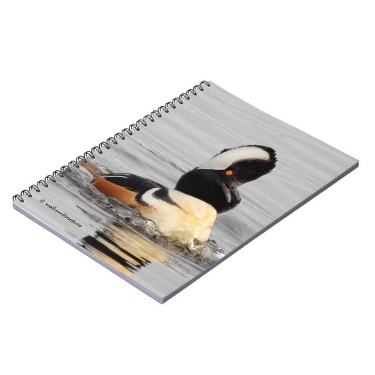 Carnet Un Merganseur Surpris (Côté gauche)