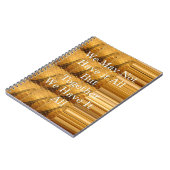 Carnet Un message inspirant avec la conception africaine (Côté gauche)