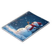 Carnet Un mignon bonhomme de neige et Noël (Côté gauche)