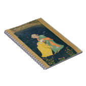 Carnet Un mollah se prosternant devant un homme dans la (Côté Droit)