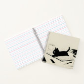 Carnet Un moment d'encre et de Whiskers (Intérieur)