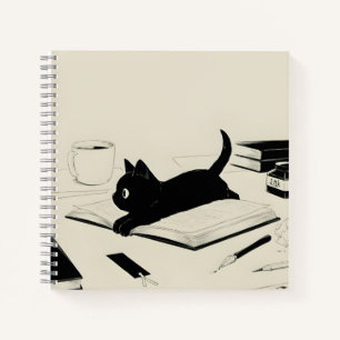 Carnet Un moment d'encre et de Whiskers