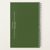 Carnet Un moment pour célébrer un ordinateur portable (Verso)