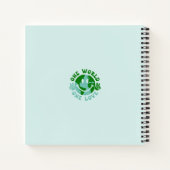 Carnet Un Monde On Aime La Paix Sur Terre (Dos)