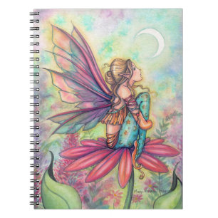 Carnet Un monde vibrant de fantaisie féerique d'art aquar