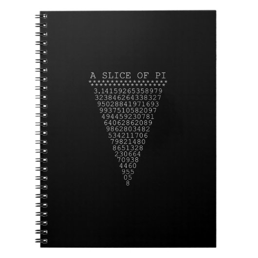 Carnet Un morceau fantasque de Pi (Devant)