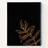 Carnet Un Motif de tigre bizarre sur le rose vif (Dos)