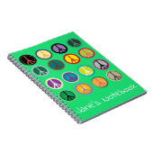 Carnet Un motif haut en couleur des années 60 (Côté Droit)