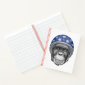 Carnet Un motocycliste Chimpanzé (Intérieur)