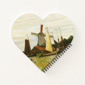 Carnet Un moulin à vent à Zaandam Claude Monet (Dos)