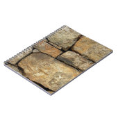 Carnet Un mur en pierre en pavé arrière - plan textu (Côté gauche)