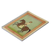 Carnet Un noble de Mughal à cheval, c.1790, du Larg (Côté gauche)