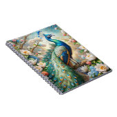 Carnet Un paon (Côté Droit)