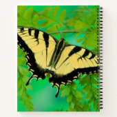 Carnet Un papillon Papilio posé (Dos)