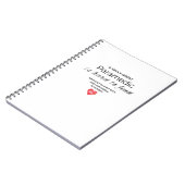 Carnet Un paramètre vraiment grand est difficile à mettre (Côté gauche)