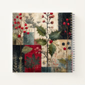 Carnet Un Patchwork Rustique d'Hiver à la Baie de Houx (Dos)