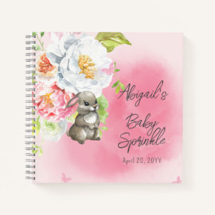 Carnet Un Petit Lapin Doux Petite Fille Bébé Sprinkle Liv