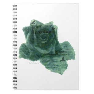 Carnet Un Petit Oiseau M'A Dit Rose