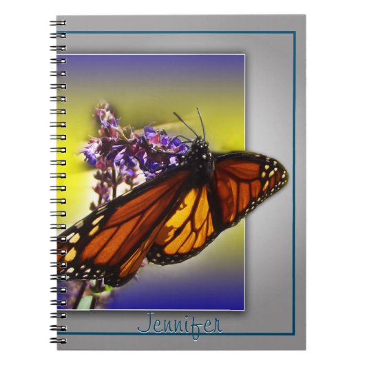 Carnet Un Petit Papillon Sucré (Devant)