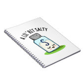 Carnet Un Petit Peu Salé Drôle Sel Shaker Pun (Côté Droit)