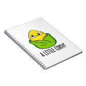 Carnet Un peu ringard Blague de bébé maïs drôle  (Côté Droit)