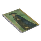 Carnet Un prêtre de jésuite, inscrit dans le Persan : (Côté Droit)