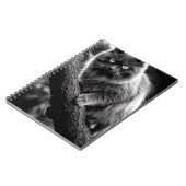 Carnet Un Regard Hantant D'Un Chat De Nuit (Côté gauche)