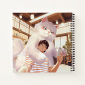 Carnet Un selfie avec le géant du fluffy (Dos)