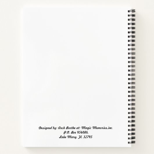 Carnet Un seul bouton (Dos)