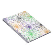 Carnet Un simple Motif Web d'Halloween Spider (Côté Droit)