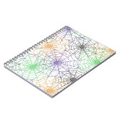 Carnet Un simple Motif Web d'Halloween Spider (Côté gauche)