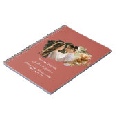 Carnet Un simple Wedding planner de cadre superposé photo (Côté gauche)