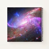 Carnet Un Spectacle De Lumière Galactique En Galaxie Spir (Dos)