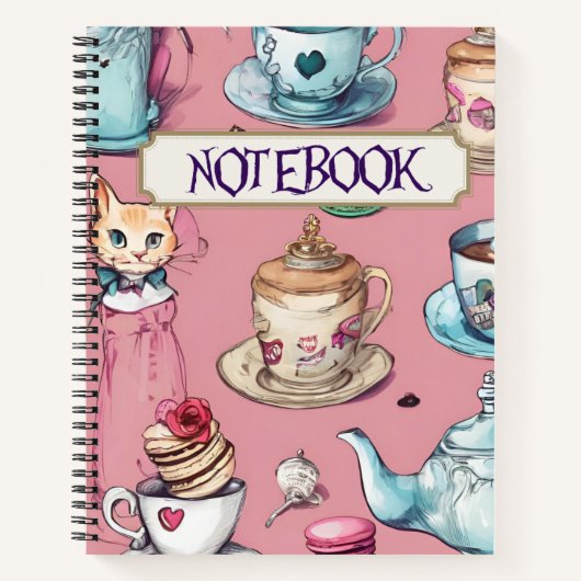 Carnet Un Style Mad Wonderland (Devant)