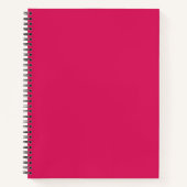 Carnet Un tableau de fleurs rouges et roses avec l vert l (Devant)