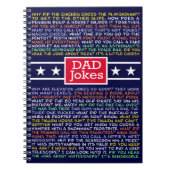 Carnet Un tas de blagues de papa (Devant)