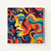 Carnet Un tourbillon vibrant d'émotions (Dos)