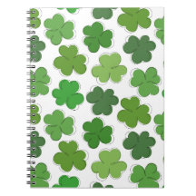 Un trèfle vert chanceux. Shamrock hiérarchique.