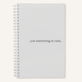 Carnet Un truc à noter pour le portable Spiral 