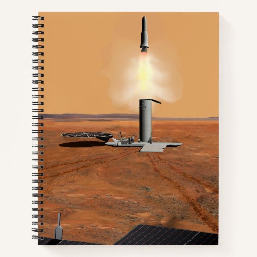 Carnet Un Véhicule Ascent Quittant Mars. 2 (Devant)