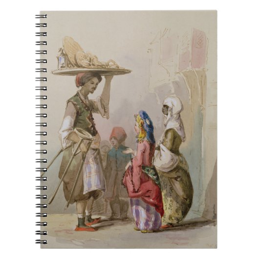 Carnet Un vendeur de pot, c.1855 (Devant)
