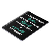 Carnet Un Vraiment Grand Réaltor Est Difficile À Trouver (Côté gauche)