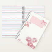 Carnet Un Whisper de rose : Lip Prints and Bows (À l'intérieur)