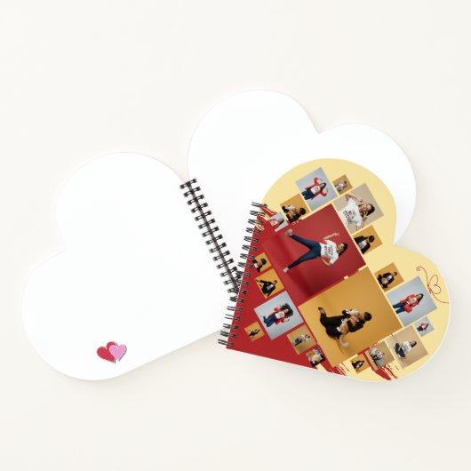 Carnet Unapologetic Personalized Feminine Photo Collage (Intérieur)