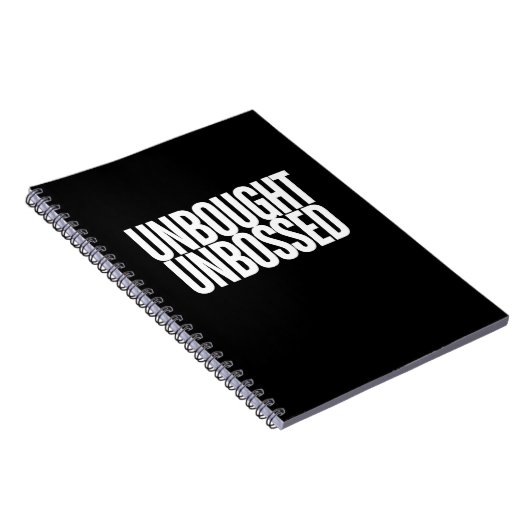 Carnet Unbought Unbossed Bold Chisholm (Côté Droit)