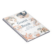 Carnet Under The Sea Animals Baby Shower Shower Guest  (Côté Droit)